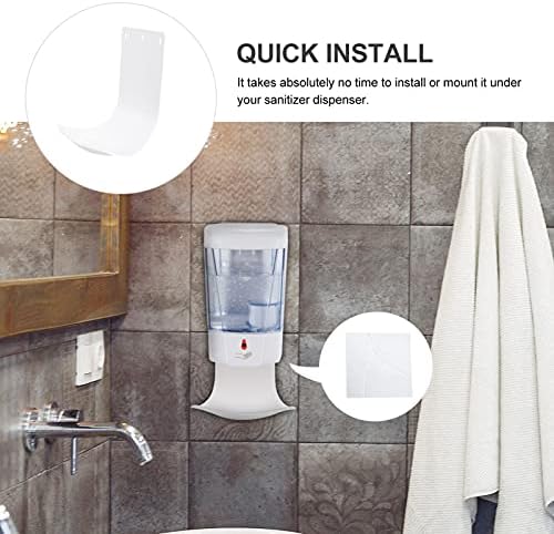 Cabilock aparat za raspršivač 10pcs plastični sprej za kapljanje kapljica Universal ABS zidni stroj za pranje ručne pranja sapuna sapuna za hvatanje ladice za hvatanje automatsko sprej za kupanje