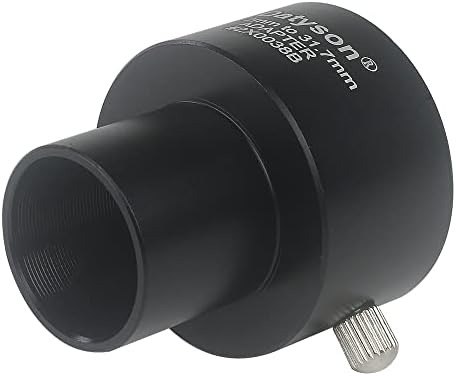 Datyson Adapter za montiranje od 23,2 mm do 31,7 mm T-napravite svoje okulare za teleskop od 1,25 inča na Biološkom mikroskopu