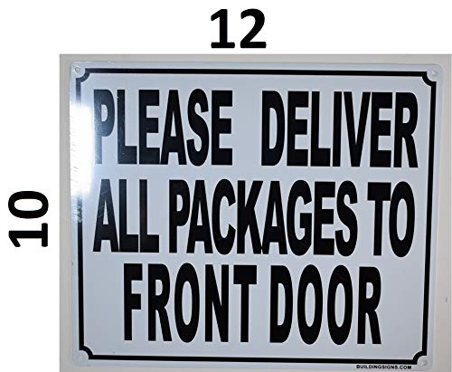 Molimo vas da dostavite sve pakete na znak ulaznih vrata