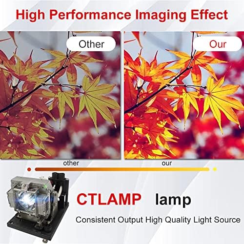 Ctlamp a + kvalitet 5j.jam05.001 zamjenska žarulja projektora žarulja sa kućištem kompatibilno sa BenQ PX9600 PW9500 PU9530 PW9250 PX9510 PW9520
