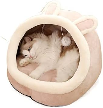 MMyydds Cat Bed Cat Villa House Odvojivi Jastuk Šator Zatvoren Za Kućne Ljubimce Potrepštine Za Kućne Ljubimce )