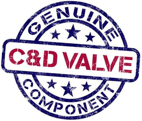 C & D Ventil CD2060 Veliki ventil za ventil CORE DEPER 14 / in. Fpt