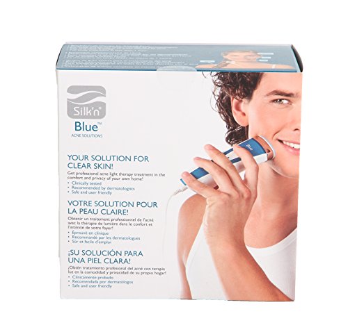 Silk'n plavi - uređaj za obradu akni sa plavom svjetlosnom terapijom - klinički dokazano, hemijsko besplatno