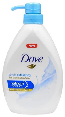 Dove Body Wash raznolikost od 5 mirisa sa pumpom, na biljnoj bazi, njeguje, piling, čisti, 500 ML