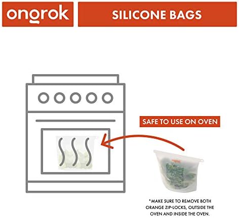 Ongrok silikonska torba, Decarb komplet siguran za pećnicu, odlična alternativa decarb kutiji