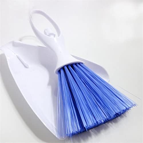 N / A Mini smeća i četkica Plava plastična četka za čišćenje ručne metle za kavez za kućne ljubimce Mali alat za čišćenje kućnog ljubimca