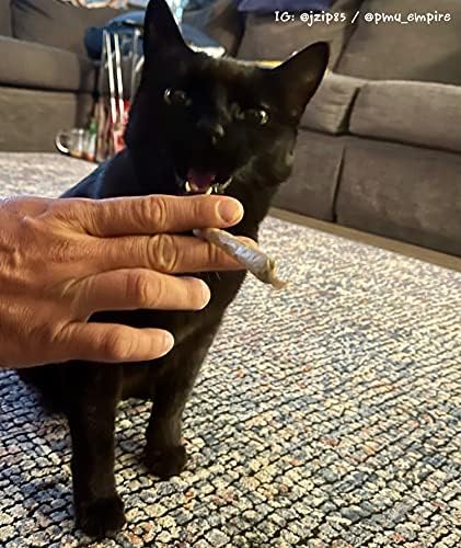 Meowijuana / King Size spojevi mačje metvice / organska | sušena vrhunska mljevena mačja trava | visoka potencija | uzgojena u SAD-u / feline and Cat Lover Approved