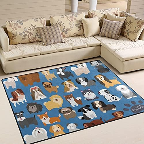 Slatki psić veliki meki tepisi rasadnik Playmat prostirka za prostirku za djecu soba za igru spavaća soba dnevni