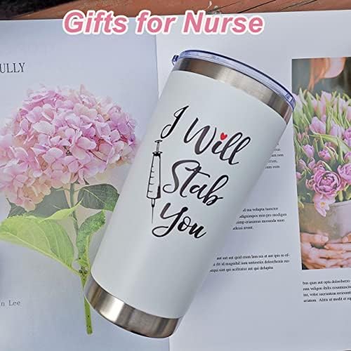 SHOW-ya pokloni za medicinske sestre za žene - Pokloni za dan medicinske sestre-smiješni rođendanski pokloni za diplomu za doktora medicinske sestre-pokloni za medicinske sestre 20oz Tumbler