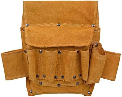 WDBBY kožna električna torba za alatnu torbu višenamjenska kućna ukras alata za kaiš Nosač Električna