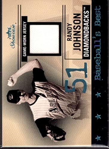 Randy Johnson JSY Card 2004 flier showcase bedeballs najbolja igra polovna #rj