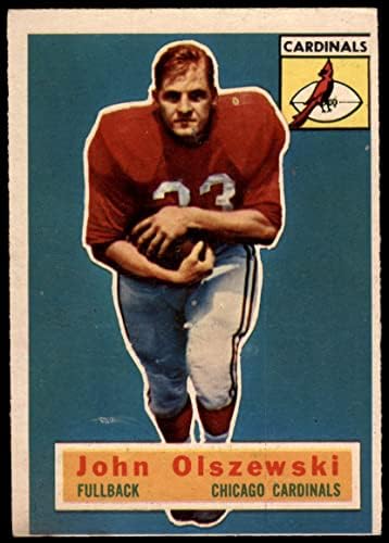 1956 TOPPS # 106 John Olszewski Chicago Cardinals-FB Dobri Cardinals-FB California