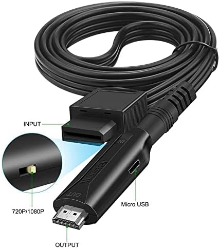 za Wii do HDMI-kompatibilnog pretvarača Wii2 na HDMI kompatibilni pretvarač HD Y4C3 zaslon za HDTV kabel adapter