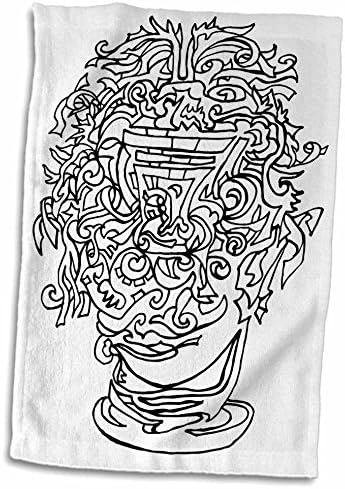 3Droza Dylan Seibold - jednobojno - očaravajuće lice - ručnici
