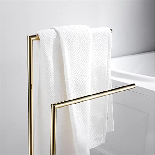 Giuin dvostruko l oblik pijedestal ručnika za kupatilo ručnik stalak za stalak za držač ručnika za kupanje nosač