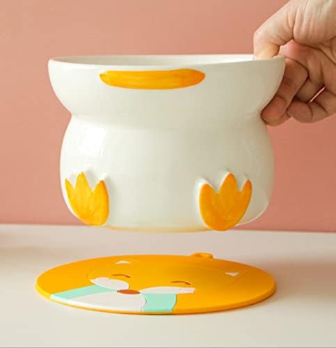 Na ispiranje patke kućne ljubimce kućna zdjela keramičko zrno utovar lako čistiti zaštitu kralježnice