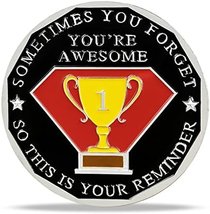 5kom zaposleni nagrada zahvalnost kovanice Poklon Set priznanje Hvala novčić za rad Office Business Coworker-drobljenje it nagrada