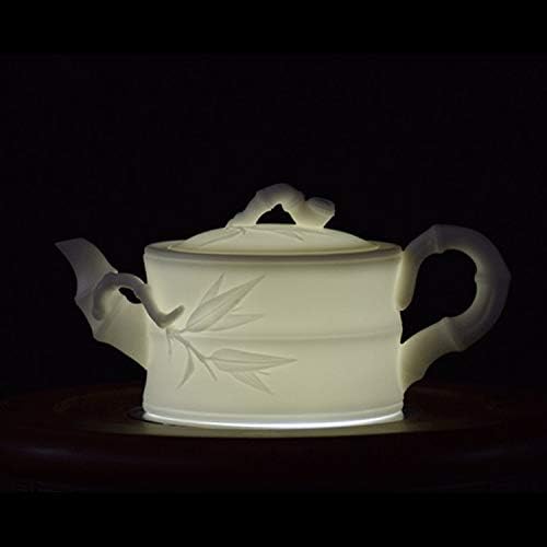TEAPOT keramički bijeli porculan jade čajnik potpuno ručno rađen saramički bijeli jade čaj porculana