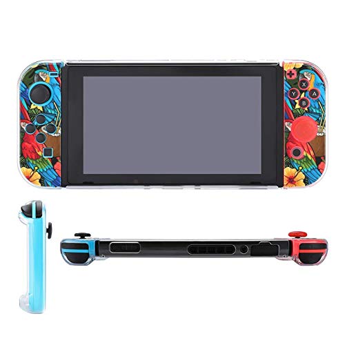 Futrola za Nintendo Switch, Macaw i Tropical Cocktail Set od pet komada zaštitni poklopac futrola za konzole za igre za Switch