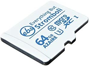 Sve osim Stromboli 64GB Azaire MicroSD memorijska kartica Plus Adapter radi sa Samsung Galaxy telefonima S serije S10, S10+, S10e, S9, S9, S8, S7 klasa brzine 10, U3, UHS-1, TF 64G Micro SDXC kartica