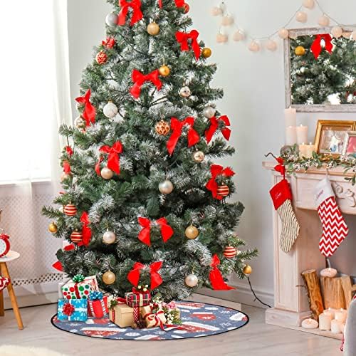 Božićni šeširi Božićni Xmas Tree Mat suknja Vodootporna, zimska stabla stabla za stalak za sve prilike Novogodišnje dobavljači za odmor ukrasi za odmor ukrasi