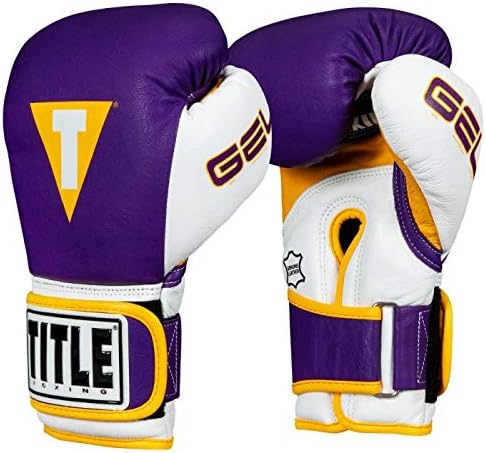 Naslov Boxing Gel World V2T rukavice, ljubičaste / bijelo / zlato, mali