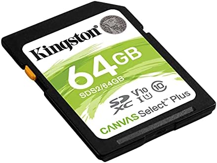 Kingston 64GB SDHC Canvas Select Plus paket memorijskih kartica sa fokusom čitač kartica velike