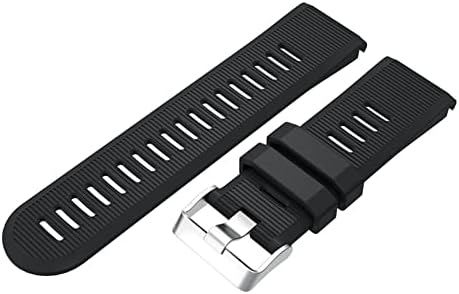 PURN zamjena Brzo oslobađanje silikonskih kaiševa za Garmin Fenix ​​7x Smart Watch 26mm Sport Band Starp