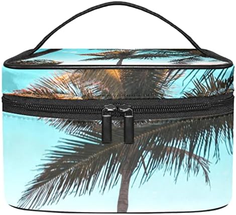 Toaletna torba, kozmetička torba za šminku za žene muškarci, kokosovo palminu ocean plažu ljeto
