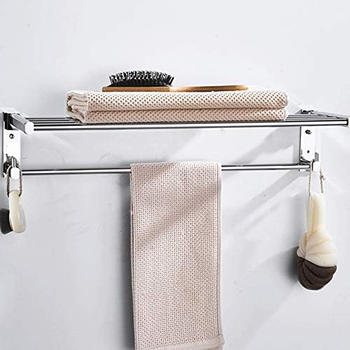 UxZDX Moderni zidni otvor za zidni aluminijumski ručnik za ručnik, ručnik sa kukom za ručnike za ručnike