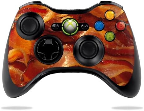 MightySkins koža kompatibilna sa Microsoft Xbox 360 kontrolerom-slanina | zaštitni, izdržljivi i jedinstveni poklopac za omotavanje vinilnih naljepnica / jednostavan za nanošenje, uklanjanje i promjenu stilova / proizvedeno u SAD-u