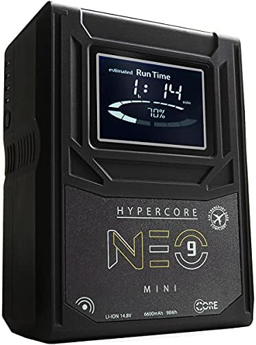 Core SWX 4x HyperCore Neo 9 Mini 14.8V 98Wh Zlatne Mount Li-Ion baterije, Bundle Fleet-Q4A punjač