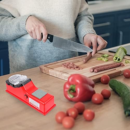 YARDWE ručni alati Ar višenamenski električni oštrač noža USB punjivi oštrač noža za pecanje kuhinja sečenje alati za kuvanje dodatna oprema crveni dijamantski kamen oštrenje električni oštrač