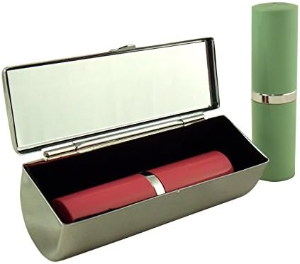Houder Designer ruž za usne sa ogledalom za torbicu - ukrasni držač ruža sa poklon kutijom - podstavljen baršunom