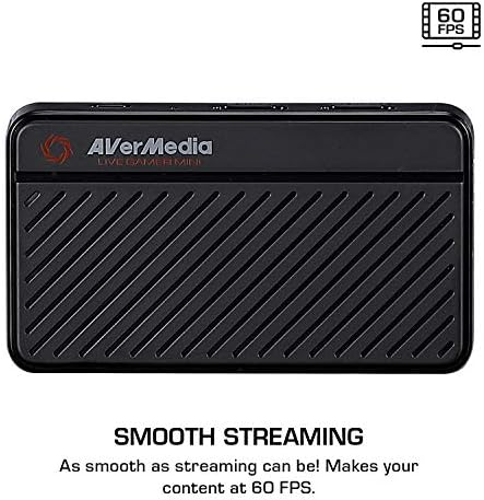 AVerMedia-Live Streamer Duo Webcam Gaming Capture Card Bundle, Plug and Play, Records in 1080p30, Podcasting,