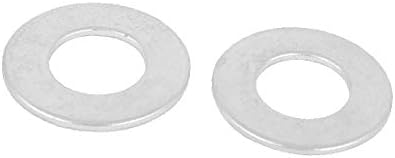 X-dree 10mm x 20mm x 1mm Pocinčani ravni dijelovi za pranje gasnice za brtve GB97 10pcs (10mm x 20mm x
