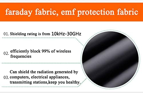 Faraday tkanina protiv zračenja Provodljiva tkanina Faraday Provodna tkanina blokira EMI RF EMI