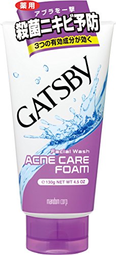 GATZBY muška sredstva za pranje lica trostruka njega acne form-130g by GATSBY
