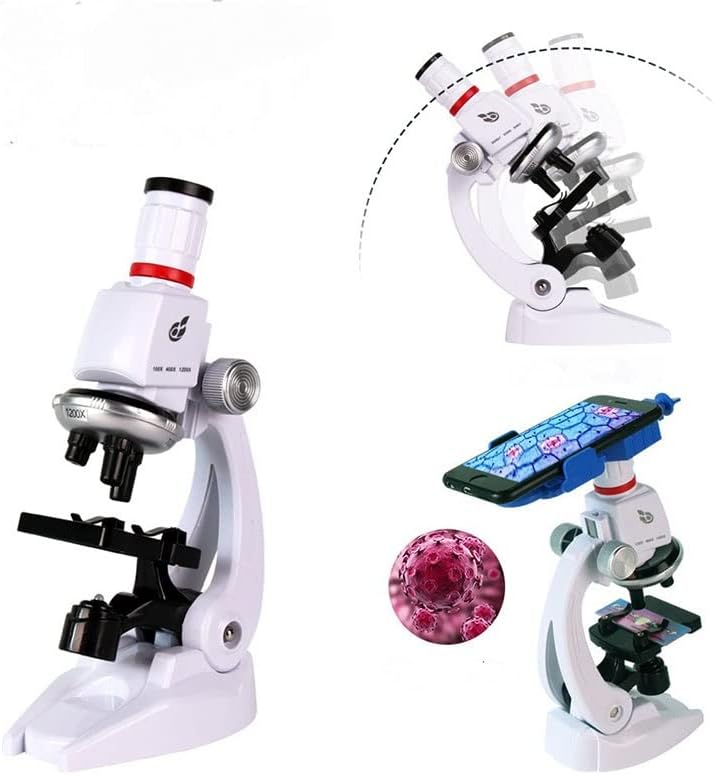 Komplet opreme za mikroskop za odrasle 1200x Monokularni optički mikroskop laboratorijski potrošni materijal