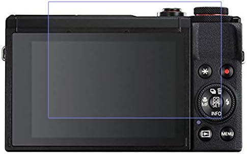Awaduo Film za zaštitni film za stakleni ekran za Canon PowerShot G7X Mark III kameru, protiv ogrebotine sa pravom staklom