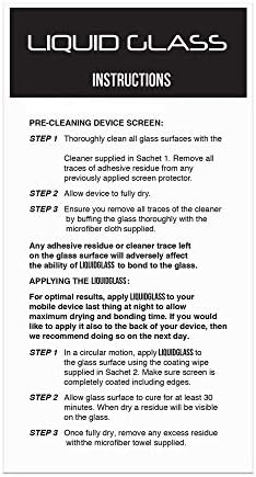 3 pakovanje tečnog stakla za zaštitu ekrana sa zaštitom ekrana od 500 USD za sve pametne telefone tablete i satove - Universal Fit