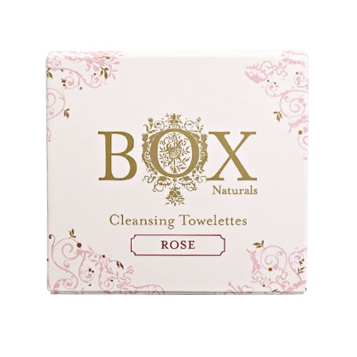 BOX Naturals Towelettes organska esencijalna ulja Biorazgradivo 12 pakovanje za lice i tijelo-vlažne