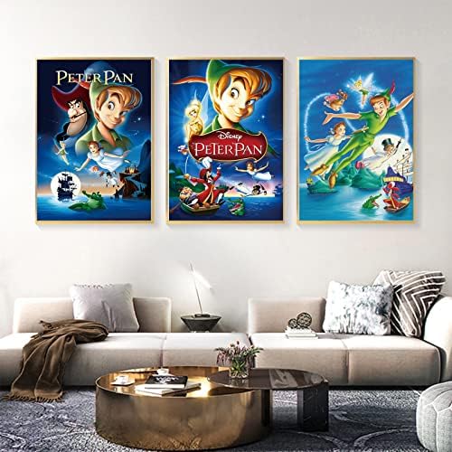 Coisin Poster za Peter Pna 6 komada Poster za Peter Pna Cartoon Anime film home Room Decor Posteri dnevna