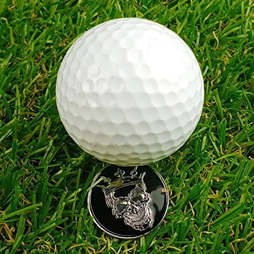 GOLTERS Golf Ball markeri sa šeširom začepi za muškarce Žene Golfer, uklonjiva se lako pričvršćuje na