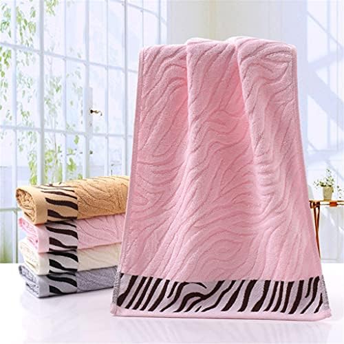 Stjecanje bambusovih vlakanskih ručnika za ručnike sa čvrstim prugama ručnici za ručnike za kupatilo za odrasle djeca 33x75cm