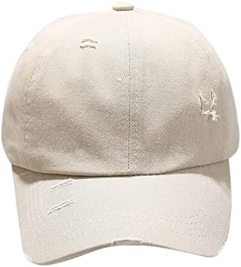 Bejzbol šešir ženski muški ležerni podesivi kape za tatu ljetna krema za sunčanje Beanie šeširi sa vizinskim elegantnim vanjskim sportskim šeširom