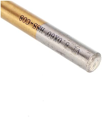 Hardverski rezač za glodanje 3-12mm tačkasta bušilica 60 stepeni obložena legurom titanijuma M42 Centar za