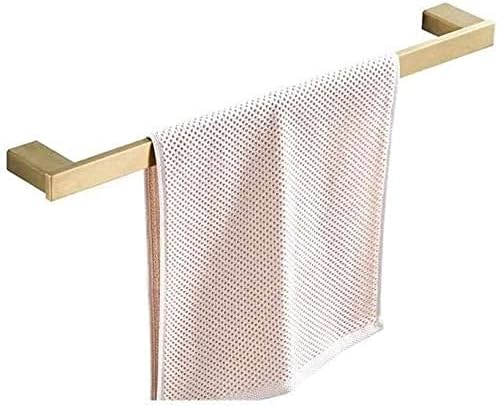 LxDZXY ručnike ručnike, nosač ručnika Zlatni ručnik od nehrđajućeg čelika šipka za kupaonicu Zidni vodootporan