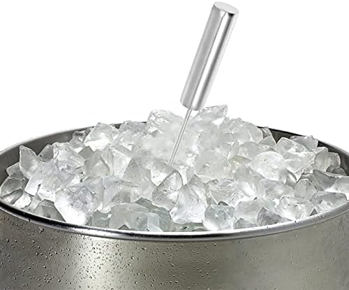 DoItool nehrđajući čelik ICE ICE CRUSHER Cjeleti za uklanjanje leda Izaberite drobljeni ledeni alat za kuhinjske barove Barmenske pikske kampovi i restoran 8 inčni