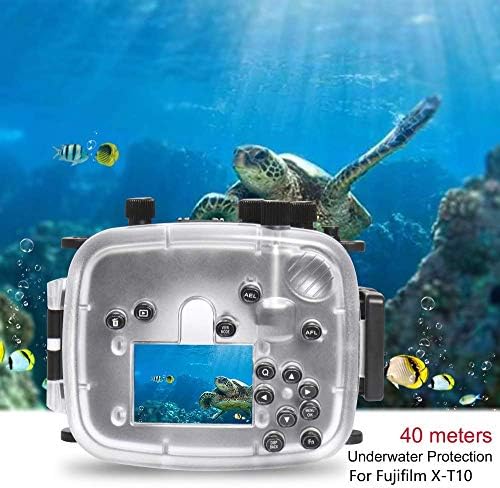 Morske žabe za Fujifilm X-T10 16-50 mm sočiva vodootporna podvodna futrola za ronjenje